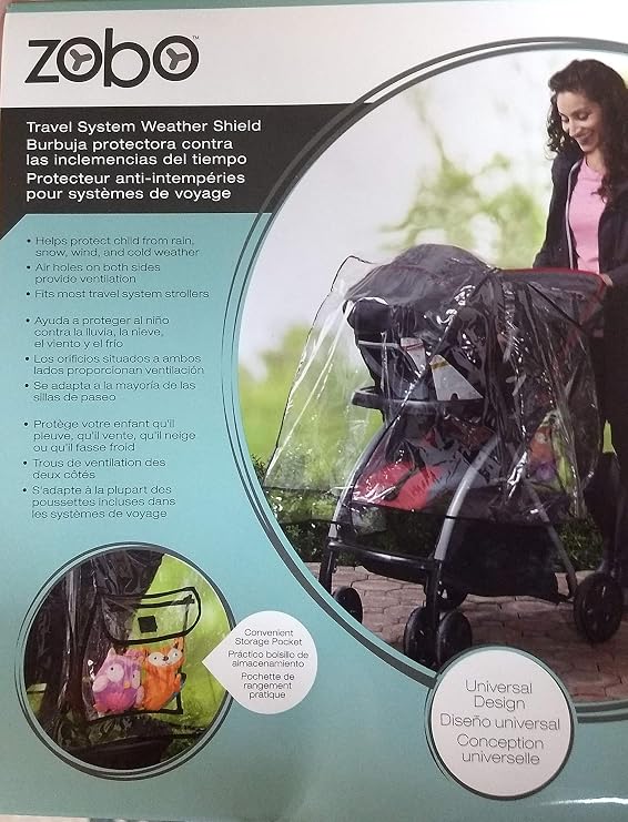 Zobo Travel System Weather Shield