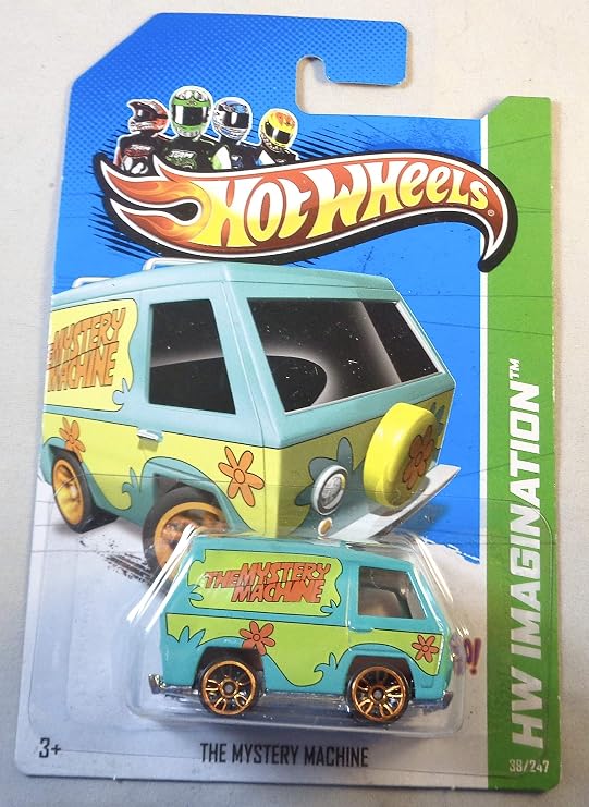 Hot Wheels, 2012 HW Imagination, Scooby Doo! The Mystery Machine Green 38/247
