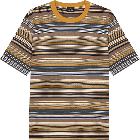 Paul Smith Men's Ps Pual Smith Men's Casual Fit Stripe Short Sleeve T-Shirt