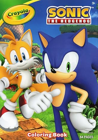 Sonic The Hidgehog - Coloring & Activity Book