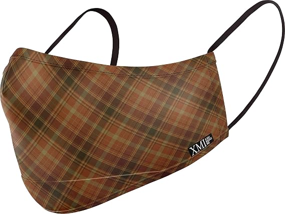 XMI Plaid Printed mask
