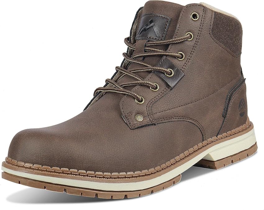 CC-Los Men's Casual Chukka Ankle Boots Non-Slip for Outdoor Hiking Walking