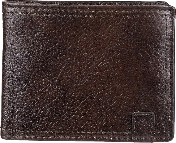 Columbia Men's Leather Traveler Wallet