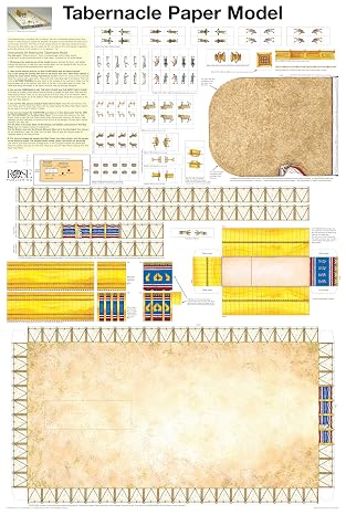 Tabernacle Paper Model (Charts)