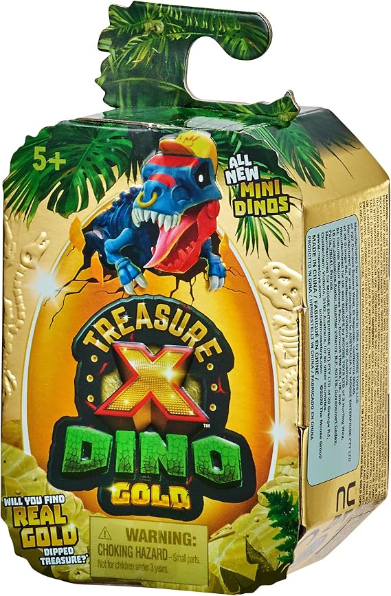 Treasure X Dino Gold Mini Dino Pack Unboxing Toy Dig and Discover collectable Dino Figures Will You find Real Gold Treasure 8 Levels of Adventure