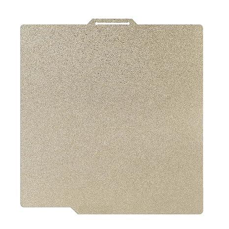 3D Printer PEI Spring Steel Build Plate for Bambu Lab P1P, 3D Printer Double Side Texture PEI Plate for Bambu Lab X1,P1P, P1S, A1 257x257mm