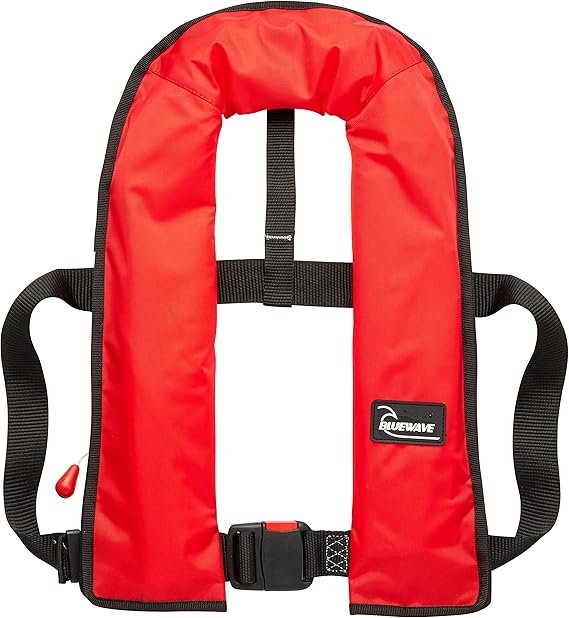 Bluewave Lightweight Automatic lifejacket 150N Red