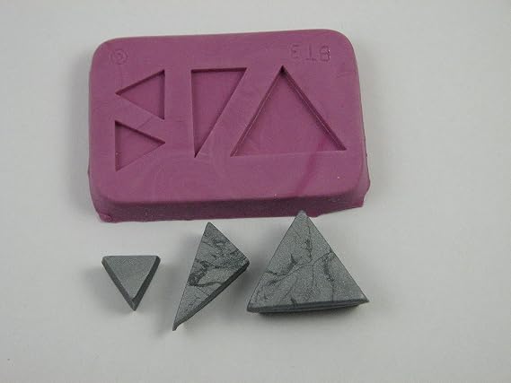 Silicon Mold,"Flat Triangle" Mold