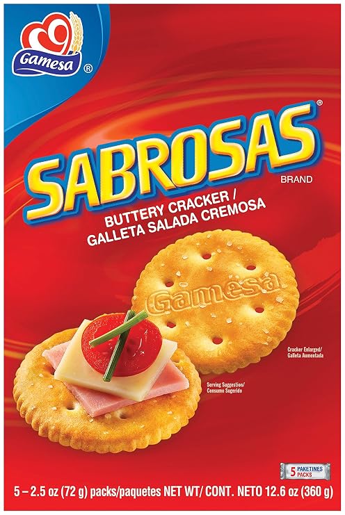GAMESA Sabrosas Cracker, 12.60 Ounce