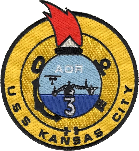 AOR-3 USS Kansas Collectible Novelty Patch