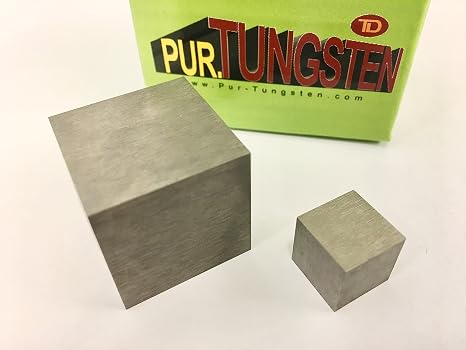Tungsten Cube or Block Weight (1/2" Cube)