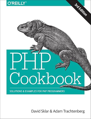 PHP Cookbook: Solutions & Examples for PHP Programmers