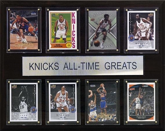 NBA New York Knicks All-Time Greats Plaque