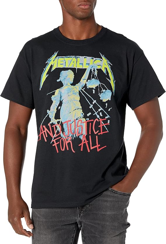 Metallica Men's Metallica Justice for All T-Shirt