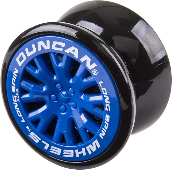 Duncan Toys Wheels Yo-Yo, High-Performance Beginner Yo-Yo, Blue
