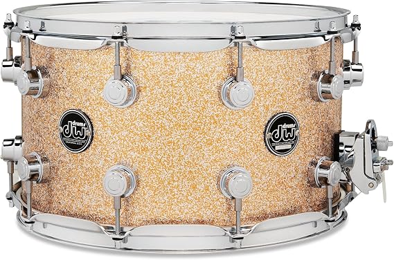 DW Performance Series Maple Snare Drum - 8 inch x 14 inch, Bermuda Sparkle FinishPly