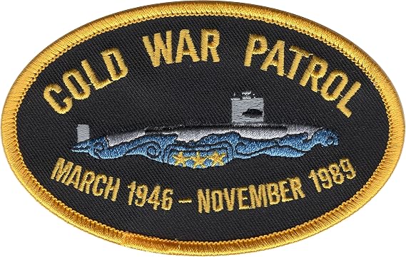 Submarine Cold War Patrol Collectible Novelty Patch