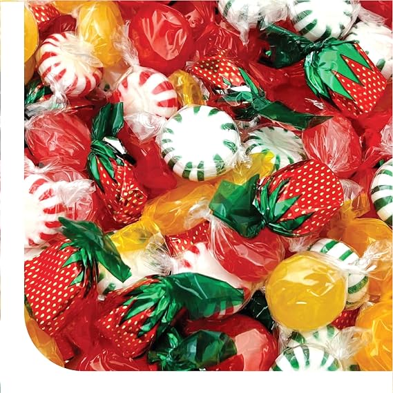 Old Fashioned Candy, Assorted Hard Candy Individually Wrapped - 1 Lb Pack