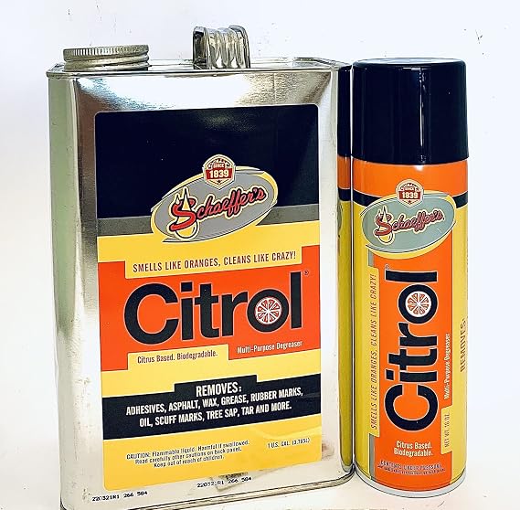 Schaeffers Citrol 266-1 gallon & 16oz Aerosol Multi-purpose Degreaser & Cleaner