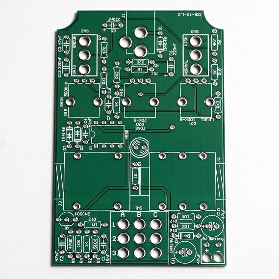 Mean Screamer Overdrive Guitar Pedal PCB