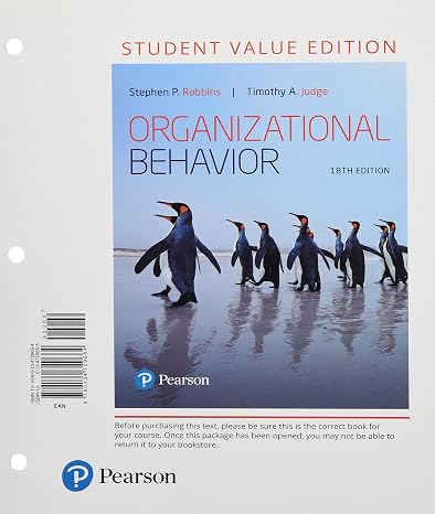 Organizational Behavior