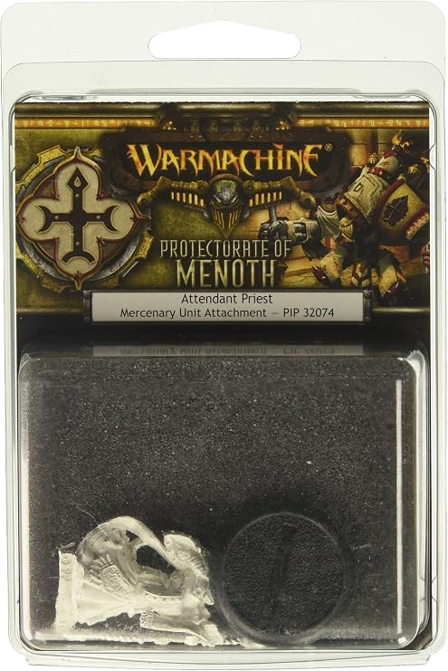 Privateer Press Warmachine: Protectorate: Attendant Priest Model Kit