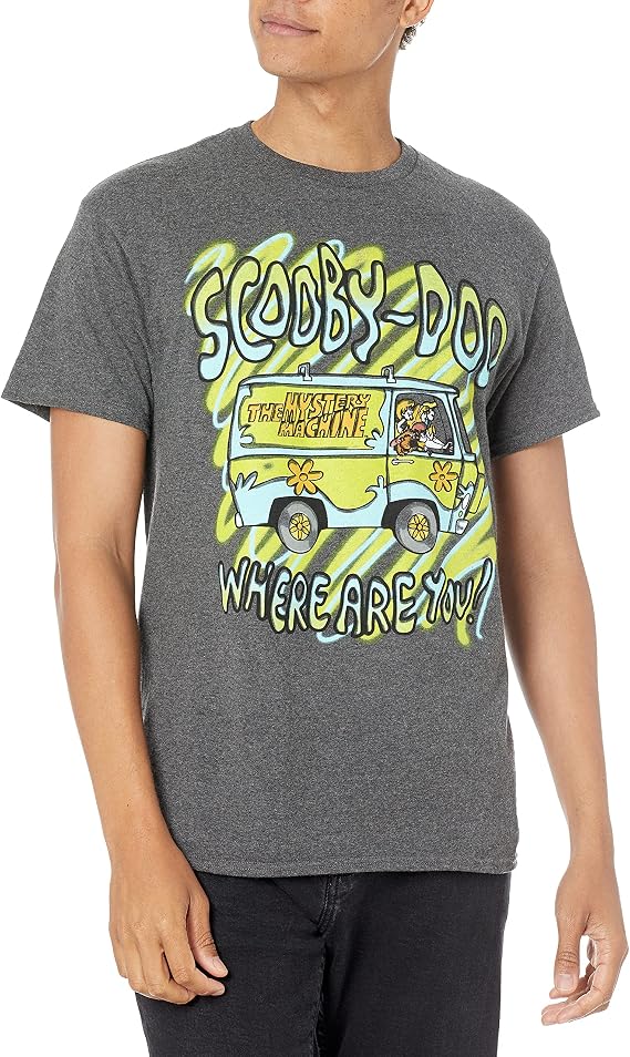 Scooby-Doo! Men's Scooby Doo Mystery Machine Van Mens T-Shirt