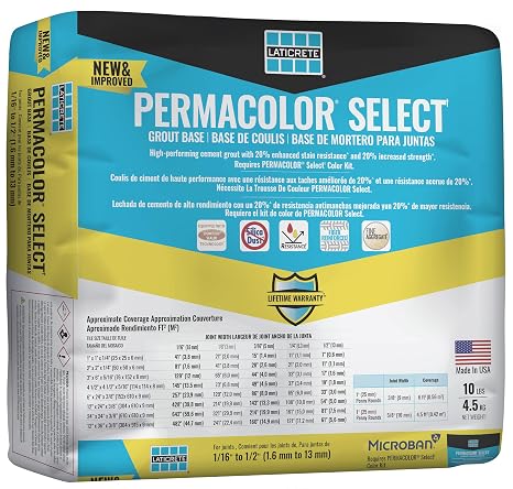 LATICRETE PermaColor Select Grout Base Powder - 10 lbs 2600-0010-2