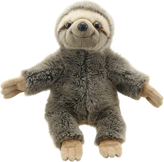 The Puppet Company - Full-Bodied Sloth Hand Puppet