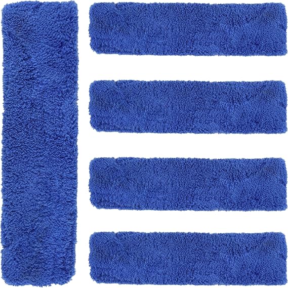 KLEEN HANDLER 12 Replacement Window Cleaning Microfiber Squeegee Sleeves