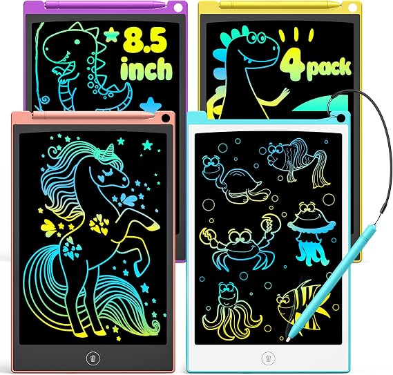 TECJOE LCD Writing Tablet Kids, Mess-Free 8.5 Inch Drawing Tablet