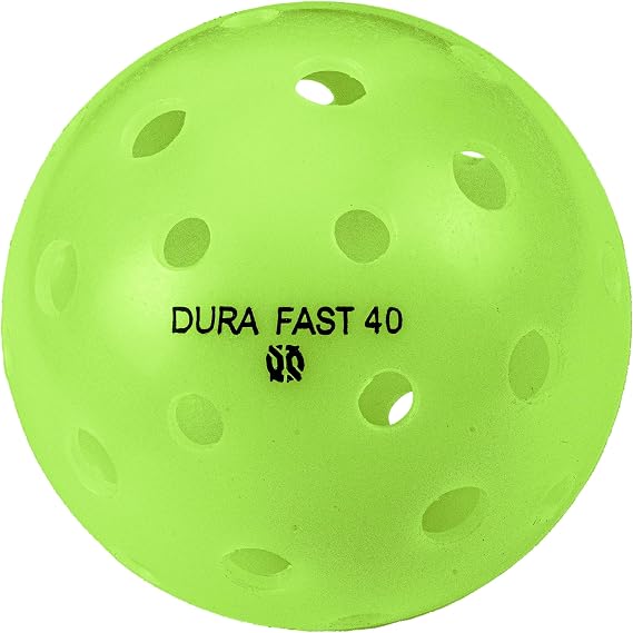 Onix Pickleball Outdoor Balls Pure 2 and Dura 40 Pack for Durable, High-Performance Play on Outdoor Courts