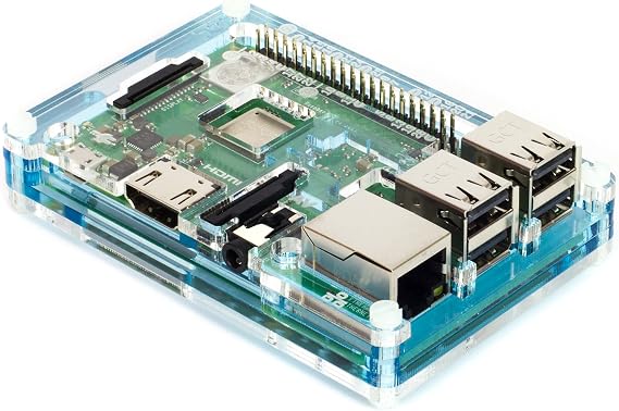 Raspberry Pi 3 B+, 3 & 2 Case by Pimoroni