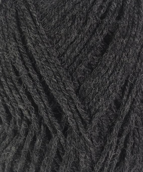 Plymouth Encore Worsted #520 Night Grey Heather