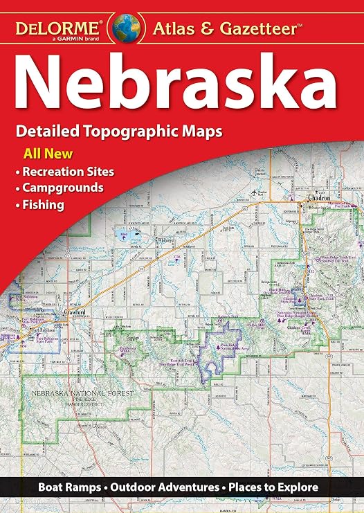 Delorme Atlas & Gazetteer: Nebraska