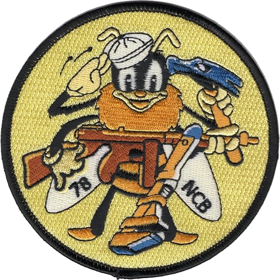 78th Naval Construction Battalion Collectible Novelty Patch