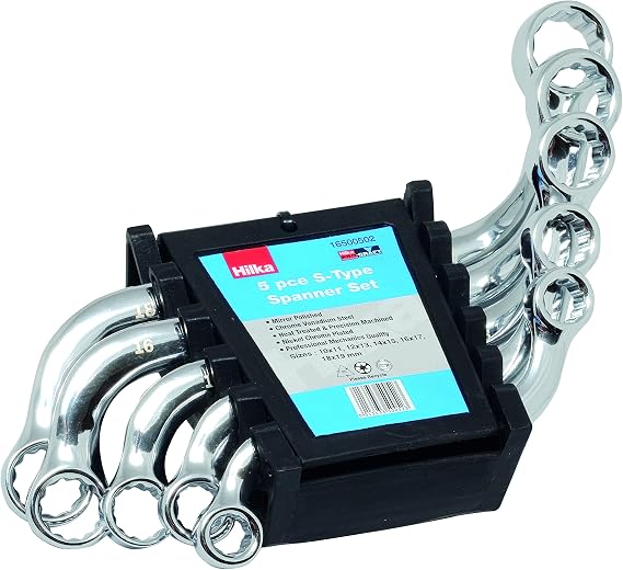 Hilka 16500502 Metric Pro Craft S-Type Spanner Set