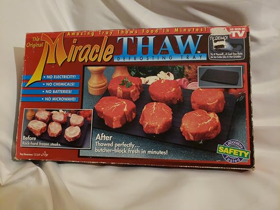 The Original Miracle Thaw Defrosting Tray