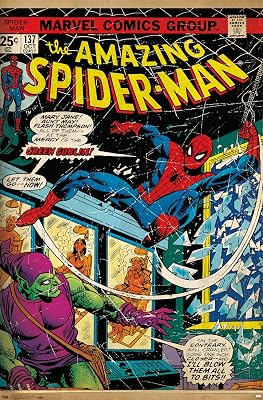 Trends International Marvel Comics Spider-Man - Cover #137 Wall Poster, 19L x 13W, Premium Unframed Version