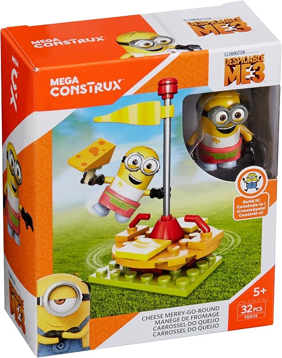 Mega Construx Despicable Me Cheese Merry-Go-Round