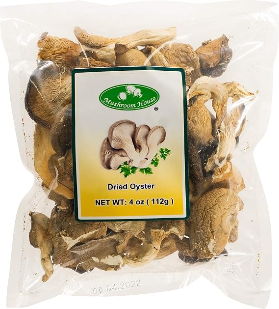Mushroom House Dried Oyster Mushrooms, 4 Oz
