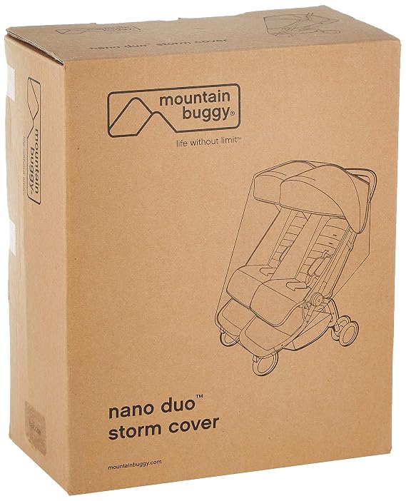 Mountain Buggy Nano Duo Storm Cover, Clear