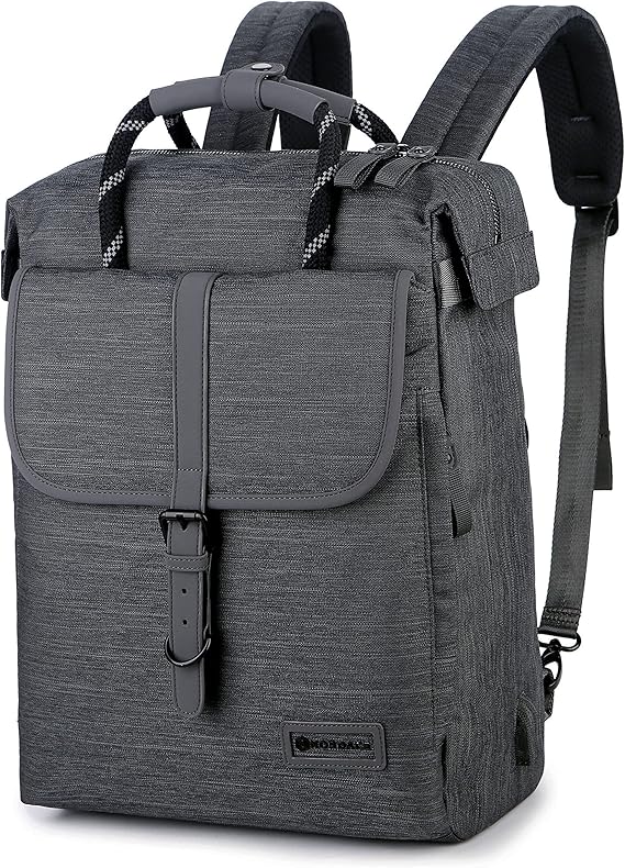 Nordace Comino Totepack with USB Charging Port, Water Resistant - Everyday Laptop Smart Backpack for Work, Business