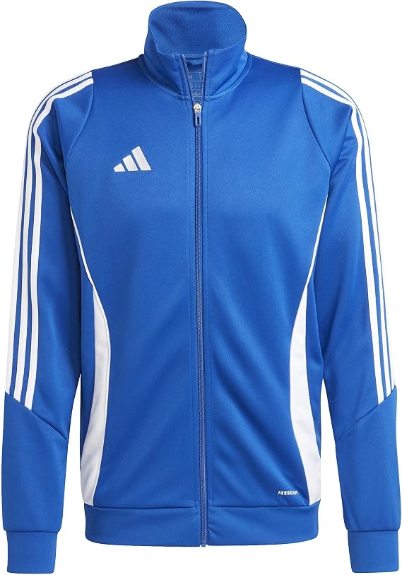 adidas Men's Tiro 24 Training Jacket, Team Royal Blue/White, Medium