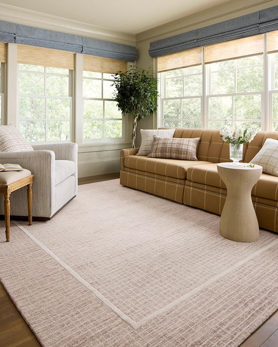 Loloi Chris Loves Julia Briggs Blush/Ivory 2'-3" x 3'-9" Accent Rug