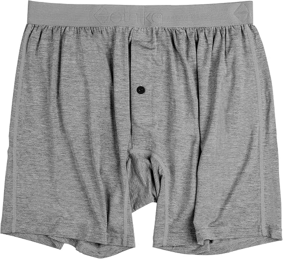 Ethika Men's Alternate Boxer with Button Fly for Relaxed - Premium Modal