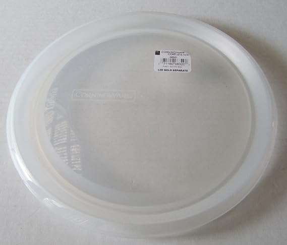 CorningWare French White Clear Plastic Lid for 1.5-quart Round Baking Dish