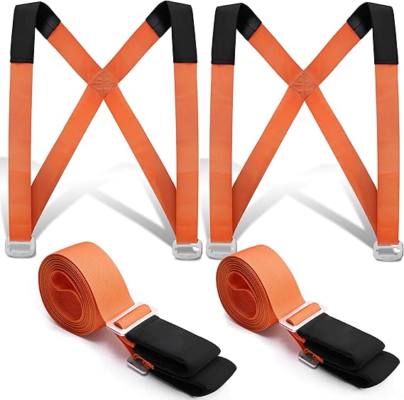 DEYACE Moving Straps 2-Person Lifting Straps for Moving Item up to 800 lbs