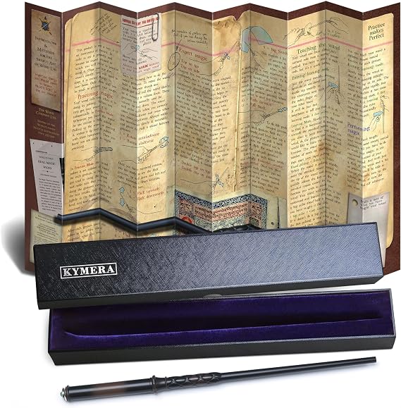 Kymera Magic Wand Universal Remote Control - 13 Easy to Learn Gesture Based Commands - Bring out Your Inner Potter Wizard - The Most Unique Holiday Stocking Stuffer Gift You Can Give this Christmas