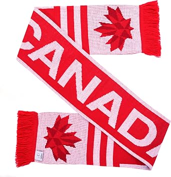 Canada Soccer Knit Scarf